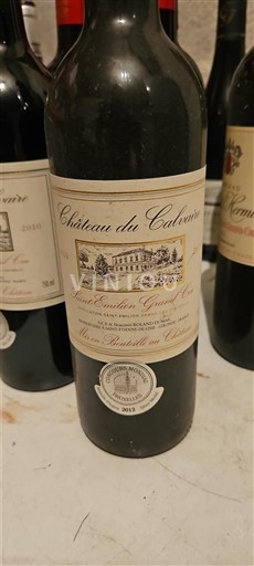 Bordeaux Saint-Émilion Grand Cru Château Calvaire 2010