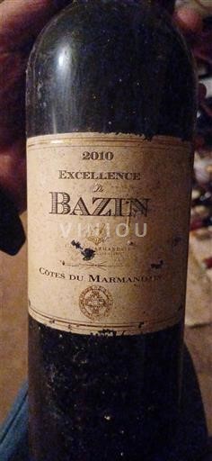 Sud-Ovest Côtes-du-marmandais Bazin Excellence 2010