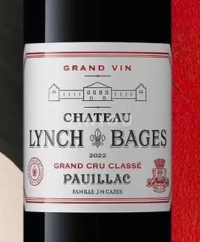 Bordeaux Pauillac Château Lynch-Bages 2022