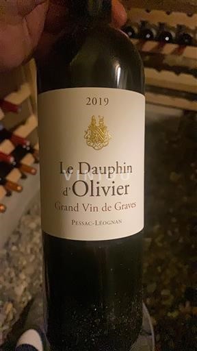 Bordeaux Pessac-Léognan Olivier Le Dauphin d'Olivier 2019