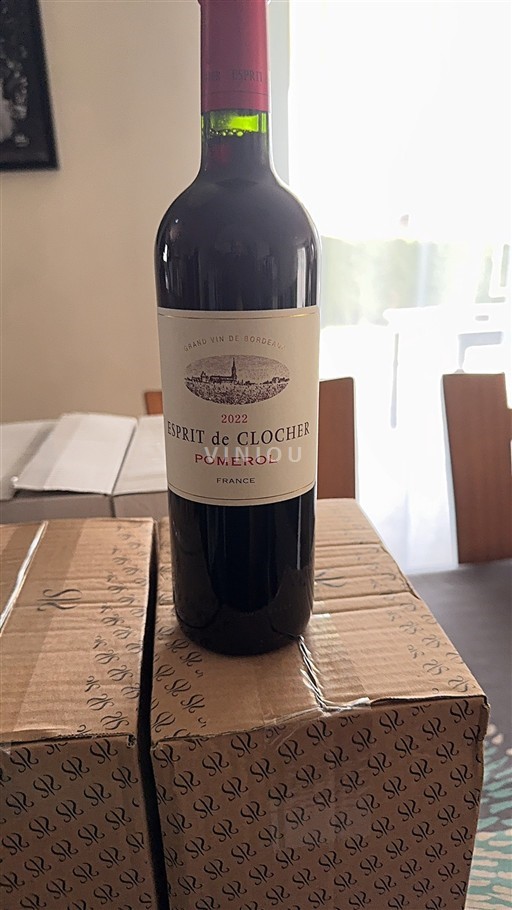 Burdeos Pomerol Esprit de Clocher 2022