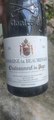 Valle del Rodano Châteauneuf-du-Pape Domaine Beaurenard 2006