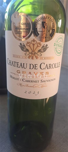 Bordeaux Graves Château Carolle 2023