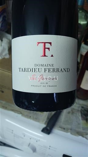 Valle del Ródano No especificado Domaine Tardieu Ferrand Les Garrigues 2016