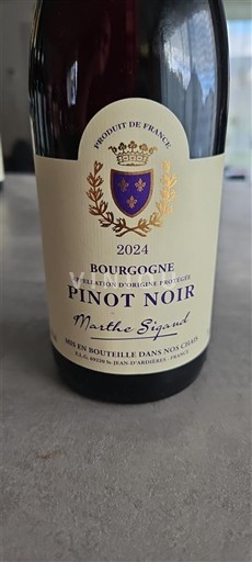 Burgundy Marthe Sigaut 2024