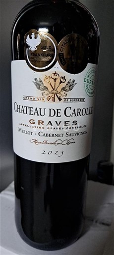Bordeaux Graves Château Carolle 2023