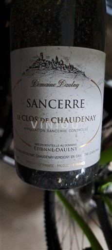Loiretal Sancerre Domaine Daulny Le Clos de Chaudenay 2016