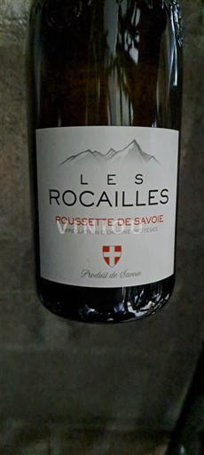 Savoie and Bugey Roussette of Savoie Les Rocailles 2020