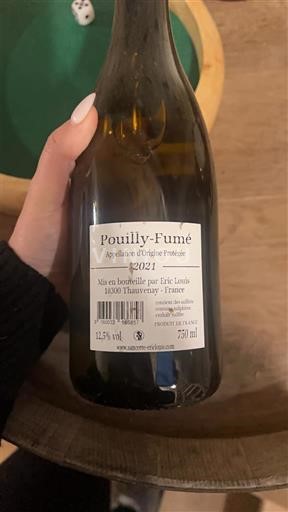 Thung lũng sông Loire Pouilly-fumé Eric Louis 2021