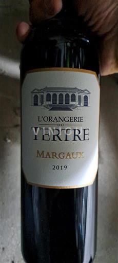 Burdeos Margaux Château Tertre L'Orangerie du Tertre 2019