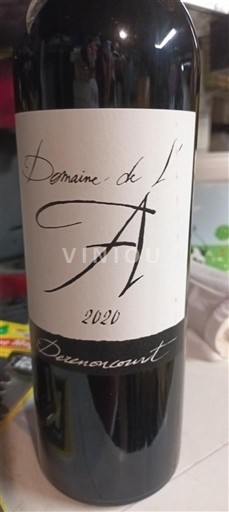 Bordeaux Castillon Côtes de Bordeaux Domaine L'A 2020