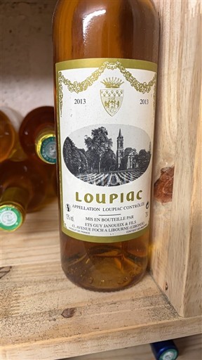 Bordeaux Loupiac Château Loupiac 2013