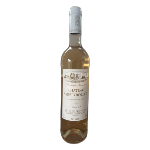 Vin Rosé sec Pétale de Rose Château Barbeyrolles 2022 France Provence Côtes-de-provence AOC