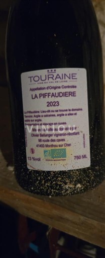 Údolí Loiry Touraine La Piffaudière 2023