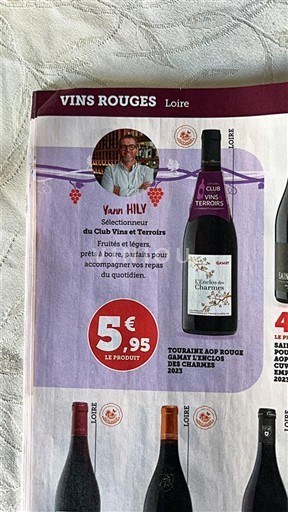 Valle della Loira Touraine Gamay 2023