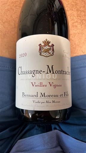 Borgogna Chassagne-Montrachet Bernard Moreau et Fils Vieilles Vignes 2020