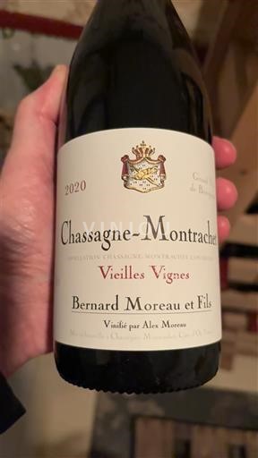 Bourgogne Chassagne-montrachet Bernard Moreau et Fils Vieilles Vignes 2020