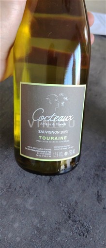 Thung lũng sông Loire Touraine Cocteaux Sauvignon 2023