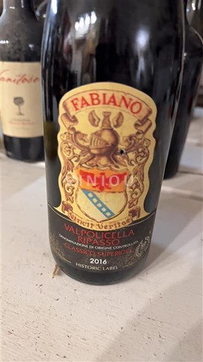 Venetien Valpolicella Ripasso Fabiano Historic Label 2016