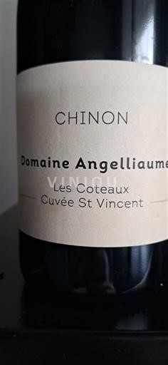 Loire-dalen Chinon Domaine Angelliaume Les Coteaux St Vincent Ikke årgangsbestemt