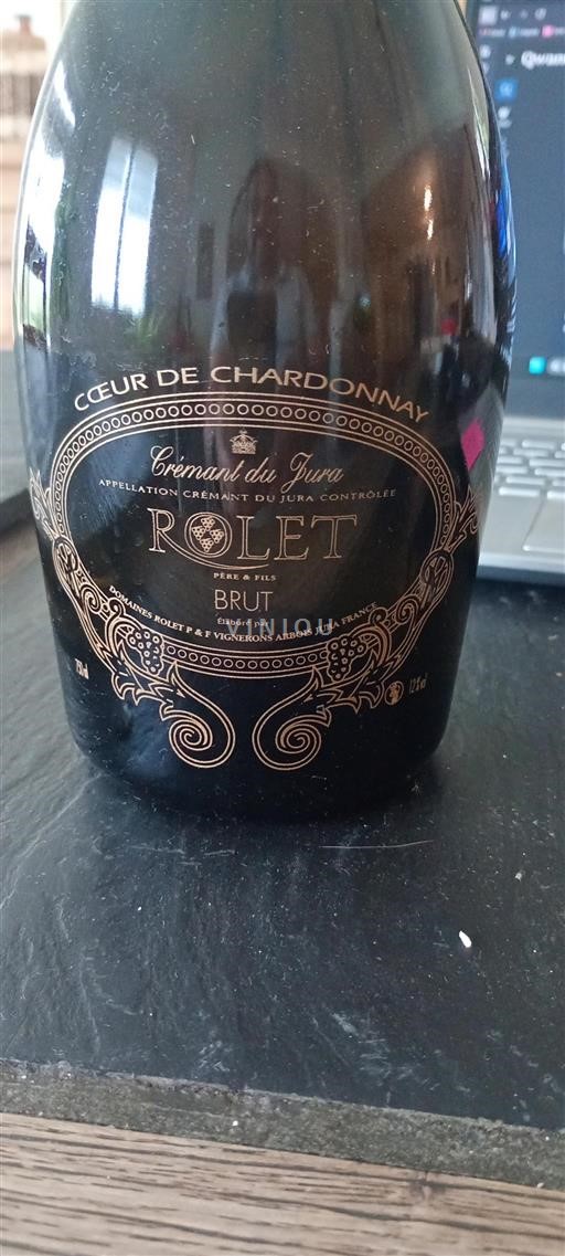 Jura Crémant du Jura Rolet Père & Fils Cœur de Chardonnay Ei vuosikertaa