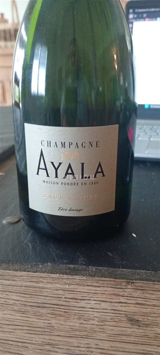 Champaña Champán Ayala Brut Nature Sin añada