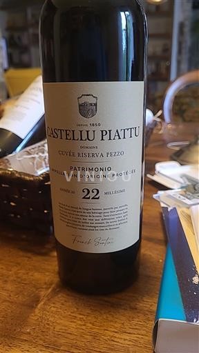 Corsica Patrimonio Castellu Piattu Riserva Pezzo 2022