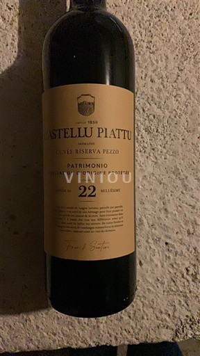 Corse Patrimonio Castellu Piattu Riserva Pezzo 2022