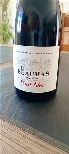 Linguadoca e Rossiglione Paese d'Oc Beaumas Pinot Noir 2022