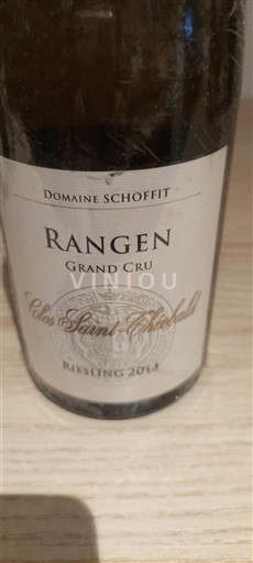 Alsacia Riesling Grand Cru Domaine Schoffit Clos Saint-Théobald 2014
