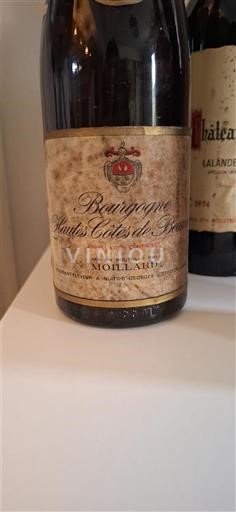 Burgundy Hautes-Côtes de Beaune Moillard 1980