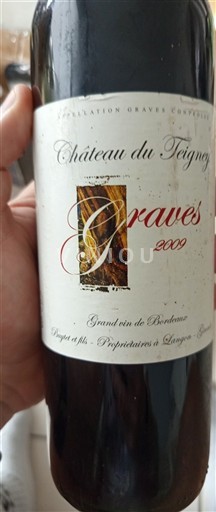 Bordéus Graves Château Teigeay 2009