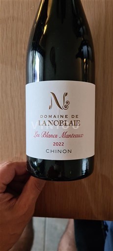 Loiretal Chinon Domaine La Noblaie Les Blancs Manteaux 2022