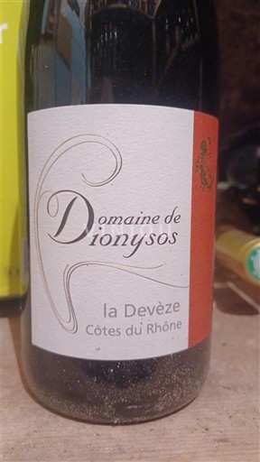 Valle del Rodano Côtes-du-Rhône Domaine Dionysos La Devèze 2022