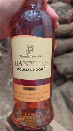 Roussillon Banyuls Terres des Templiers Roumani Doré Niet-geïntegreerd