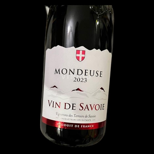 Savoie and Bugey Mondeuse Vignerons Des Terroirs De Savoie 2023