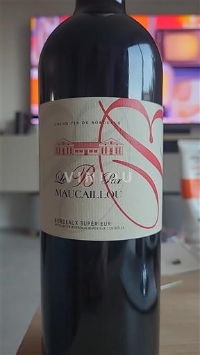Bordeaux Bordeaux Supérieur Maucallou Le B par Maucallou 2020