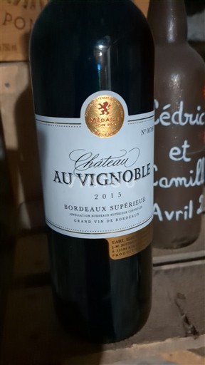 Burdeos Bordeaux superior Château Au Vignoble 2015