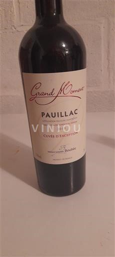 Bordeaux Pauillac Grand Moment d'Exception 2019