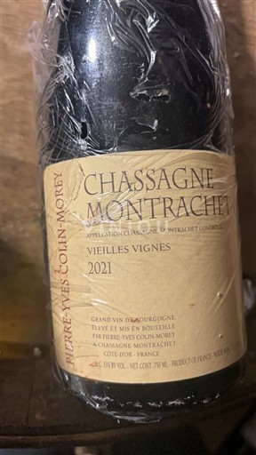 Burgundia Chassagne-Montrachet Pierre-Yves Colin-Morey Vieilles Vignes 2021