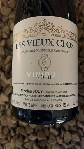 Loiretal Savennières Château La Roche-Aux-Moines Les Vieux Clos 2018