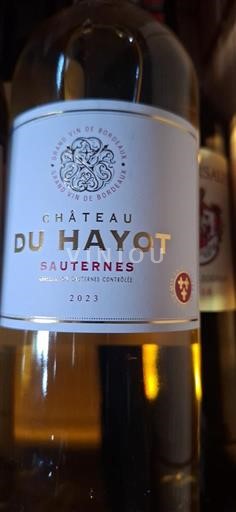 Bordeaux Sauternes Château Hayot 2023