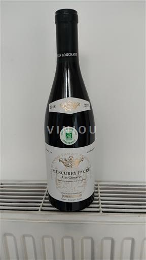 Bourgogne Mercurey Premier Cru Jean Bouchard Les Combins 2018