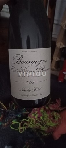 Bourgogne Ikke specificeret Nicolas Potel 2022