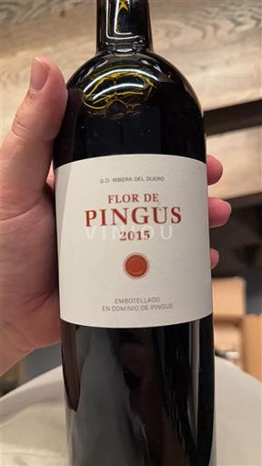 Castilla y León Ribera del Duero Dominio de Pingus Flor de Pingus 2015