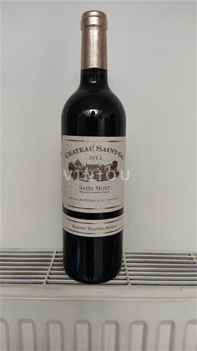 Sydväst Saint-Mont Château Saint go Réserve Maurice Robin 2012