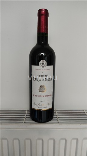 Bordéus Blaye-Côtes-de-Bordéus Château Tour de la Mothe 2019
