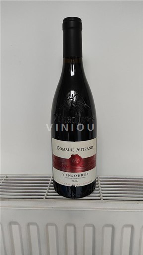 Rhônen laakso Vinsobres Domaine Autrand 2018