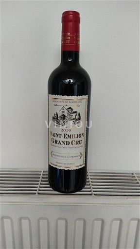 Bordeaux Saint-Émilion Grand Cru Inconnu 2019