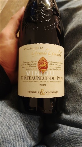 Rhônen laakso Châteauneuf-du-Pape Vignobles & Compagnie Château de la Grande Gardiole 2019